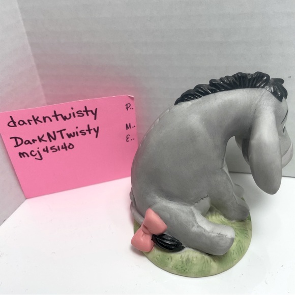 BNWT Vintage EEYORE bisque figurine classic Winnie the Pooh, - Picture 3 of 10